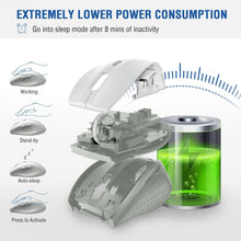 Load image into Gallery viewer, Wireless Mouse/White Gray