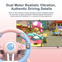 Load image into Gallery viewer, PC Racing Wheel/V3II 180 Degree Universal Usb Car Sim Race Steering Wheel/ Pink