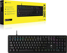 Load image into Gallery viewer, Gray/Corsair K70 CORE RGB Mechanical Gaming Keyboard
