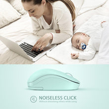Load image into Gallery viewer, Wireless Mouse/ Mint Green