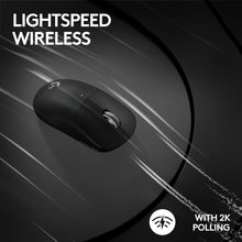 Load image into Gallery viewer, Black/Logitech G PRO X SUPERLIGHT 2 LIGHTSPEED Wireless Gaming Mouse/ PC & Mac