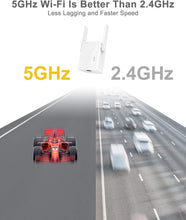 Load image into Gallery viewer, WiFi to Ethernet Adapter/1200Mbps Dual Band Universal Wireless Bridge for Printer