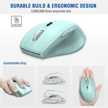 Load image into Gallery viewer, Wireless Mouse/Sky Blue