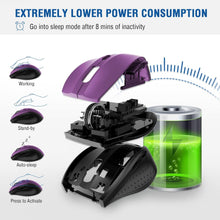 Load image into Gallery viewer, Wireless Mouse/Purple