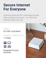Load image into Gallery viewer, Guardian Mesh WiFi Router – Parental Control System with Next-Gen Firewall & Content Filters