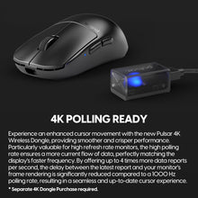 Load image into Gallery viewer, Pulsar Gaming Gears X2H mini Wireless Gaming Mouse/Black