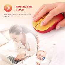 Load image into Gallery viewer, Wireless Mouse/Gradient Red