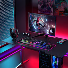 Load image into Gallery viewer, Metallic/Gaming Keyboard/104 Keys All-Metal Panel Light Up Silent Computer Keyboard