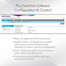 Load image into Gallery viewer, 8-Port Gigabit Ethernet Plus Switch (GS108Ev3)