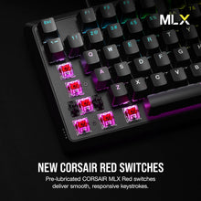 Load image into Gallery viewer, Gray/Corsair K70 CORE RGB Mechanical Gaming Keyboard