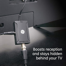 Load image into Gallery viewer, Indoor TV Antenna Amplifier/ Antenna Signal Booster/Black