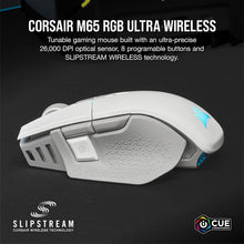 Load image into Gallery viewer, White/RGB Ultra Wireless Tunable FPS Gaming Mouse