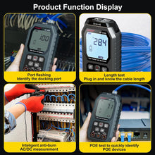 Load image into Gallery viewer, Network Cable Tester with Multimeter Tester