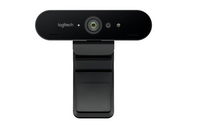Load image into Gallery viewer, Logitech BRIO Webcam - 90 fps - Black - USB 3.0 - 4096 x 2160 Video - Auto-focus - Clip, Tripod Mount - 5x Digital Zoom - Microphone - Notebook, Monitor