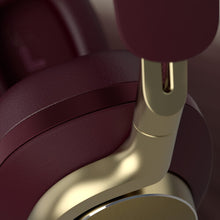 Load image into Gallery viewer, Burgundy/Bowers &amp; Wilkins Px8 Active Noise Canceling Wireless Bluetooth Headphones
