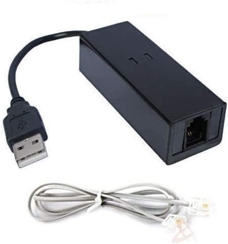 USB 56K External Dial Up Fax Data Modem