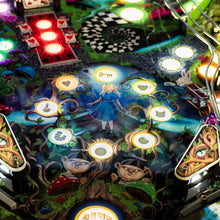 Load image into Gallery viewer, Alice Goes to Wonderland Pinball Machine with LED Lighting
