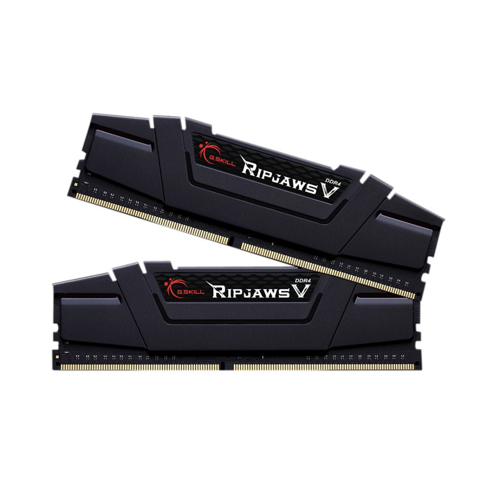 G.Skill Ripjaws V 16GB (2 x 8GB) DDR4-3200 PC4-25600 CL16 Dual Channel Desktop Memory Kit F4-3200C16D-16GVKB