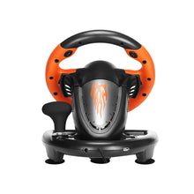 Load image into Gallery viewer, PC Racing Wheel/V3II 180 Degree Universal Usb Car Sim Race Steering Wheel/Orange
