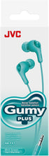 Load image into Gallery viewer, JVC Gummy Plus Wired Earbuds/Green
