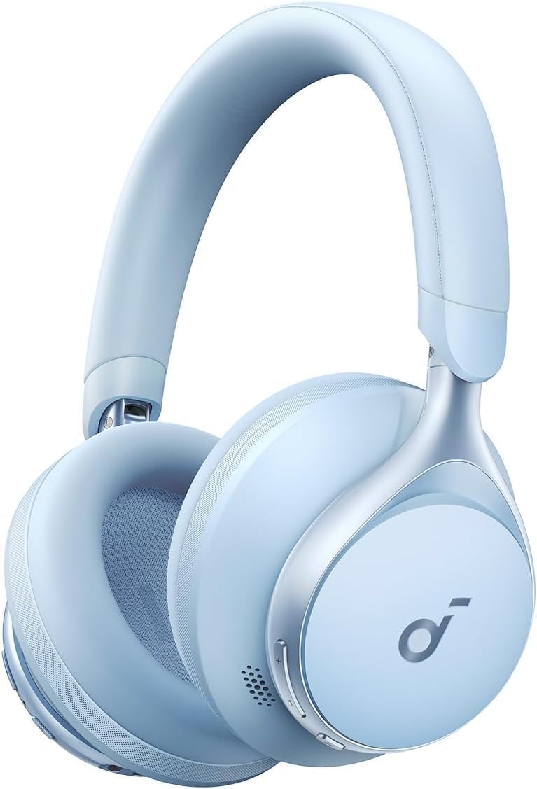 Blue/Anker Space One Active Noise Cancelling Wireless Bluetooth Headphones
