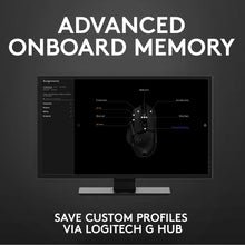 Load image into Gallery viewer, Logitech G502 HERO High Performance Wired Gaming Mouse/Black
