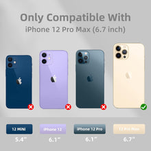 Load image into Gallery viewer, Whtie/iPhone 12 Pro Max Case 6.7 Inch/Liquid Silicone Gel Rubber Full Body Shockproof Protective Cover with Soft Microfiber Lining/Thick 2.3mm Drop Protection Phone Case

