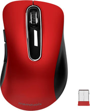Load image into Gallery viewer, 2.4G Portable Wireless Mouse/Red

