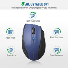 Load image into Gallery viewer, Wireless Mouse/Blue
