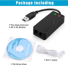 Load image into Gallery viewer, USB 2.0 3 in 1 Data Fax Voice Dial Up usb fax Modem
