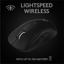 Load image into Gallery viewer, Black/Logitech G PRO X SUPERLIGHT Wireless Gaming Mouse/Compatible with PC / Mac
