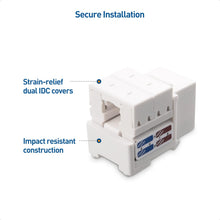 Load image into Gallery viewer, Matters UL Listed 25-Pack RJ45 Keystone Jack/White
