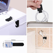 Load image into Gallery viewer, 192 PCS Cable Management Kit 4 Wire Organizer Sleeve,11 Cable Holder,35Cord Clips 10+2 Roll Cable Organizer Straps and 100 Fastening Cable Ties
