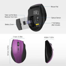 Load image into Gallery viewer, Wireless Mouse/Purple
