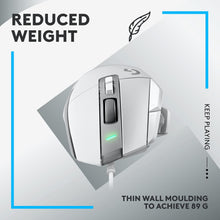 Load image into Gallery viewer, Logitech G502 HERO High Performance Wired Gaming Mouse/White
