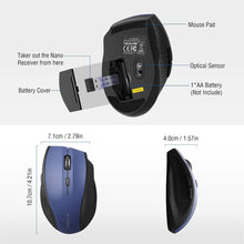 Load image into Gallery viewer, Wireless Mouse/Blue
