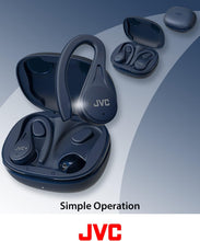 Load image into Gallery viewer, JVC Sport True Wireless Bluetooth Earbuds/Blue
