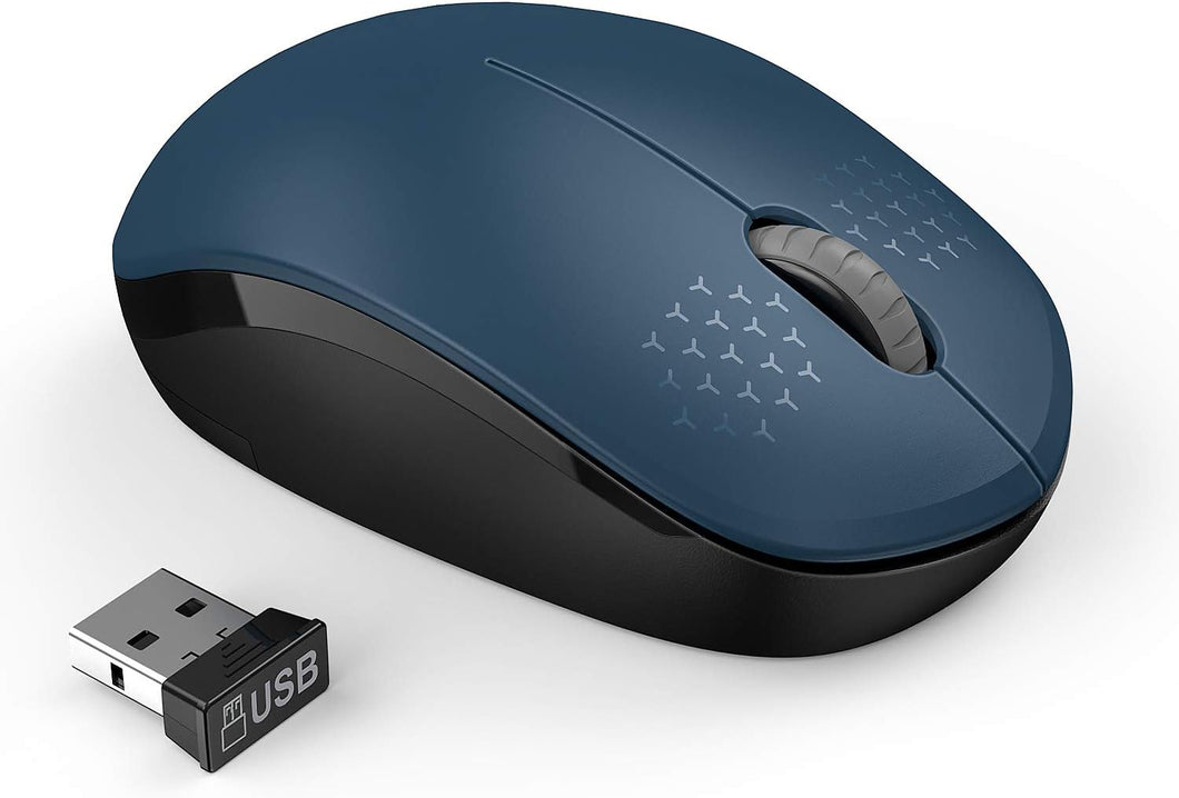 Wireless Mouse/ Blue & Black