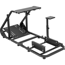 Load image into Gallery viewer, Reinforced Stabilizing Racing Steering Wheel Cockpit Compatible with Fanatec/Sand
