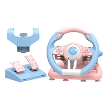 Load image into Gallery viewer, Pink/Racing Wheel, V3II 180 Degree Universal Usb Car Sim Race Steering Wheel
