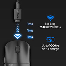 Load image into Gallery viewer, Pulsar Gaming Gears X2V2 Wireless Gaming Mouse/Black
