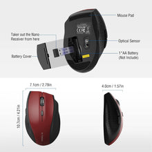 Load image into Gallery viewer, Wireless Mouse/Red

