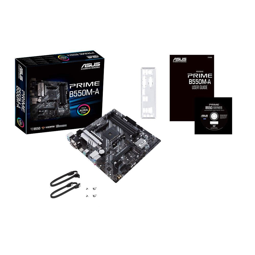 ASUS B550M-A Prime AMD AM4 microATX Motherboard
