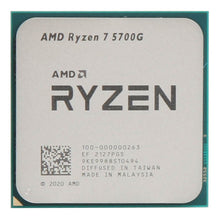 Load image into Gallery viewer, AMD Ryzen 7 5700G Cezanne 3.8GHz 8-Core AM4 Boxed Processor - Wraith Stealth Cooler Included
