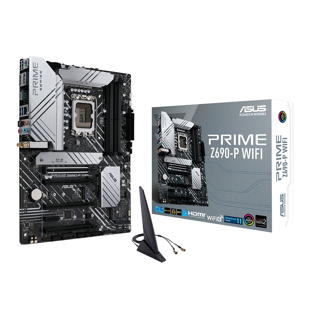 ASUS Z690-P Prime WiFi DDR5 Intel LGA 1700 ATX Motherboard