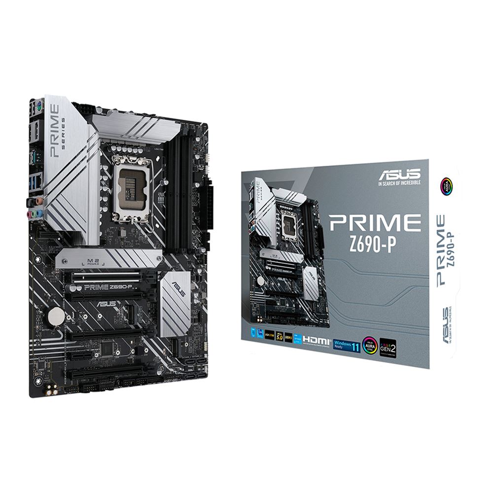 ASUS Z690-P Prime DDR5 Intel LGA 1700 ATX Motherboard