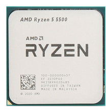 Load image into Gallery viewer, AMD Ryzen 5 5500 Cezanne 3.6GHz 6-Core AM4 Boxed Processor - Wraith Stealth Cooler Included
