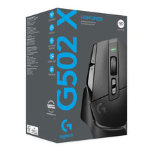 Load image into Gallery viewer, Logitech G G502 X LIGHTSPEED Wireless Gaming Mouse - Black
