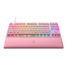 Load image into Gallery viewer, Razer Huntsman V2 Tenkeyless Optical Linear Red Switch Wired Gaming Keyboard/Quartz Pink
