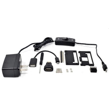 Load image into Gallery viewer, Micro Connectors Raspberry Pi Zero Starter Case Kit with Power Adapter and Cable
